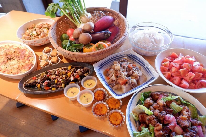 牧場で健康志向ブッフェ‼約50種類あって格安1800円で驚き